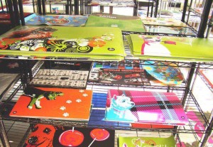 die cuttedPVC table mat