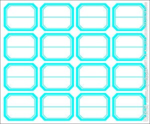die cutted adhesive sticker